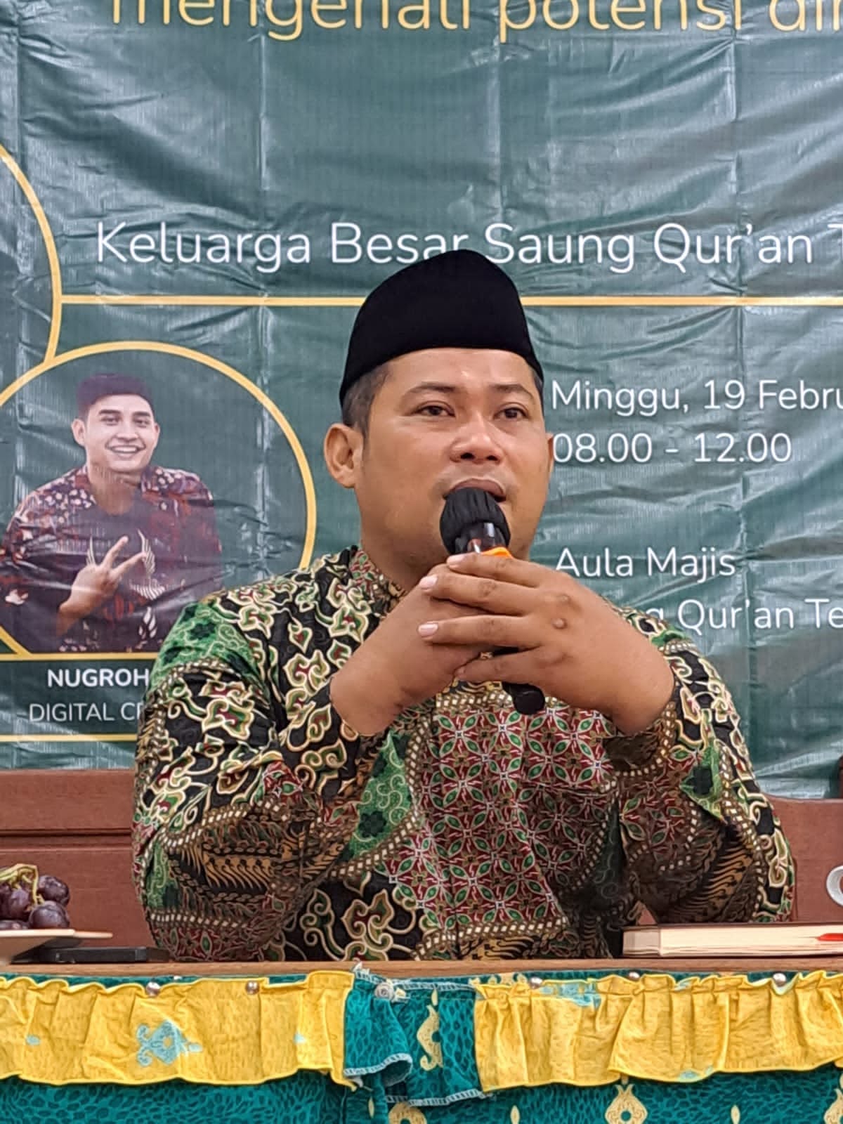 Suasana Belajar Saung Qur'an Terpadu
